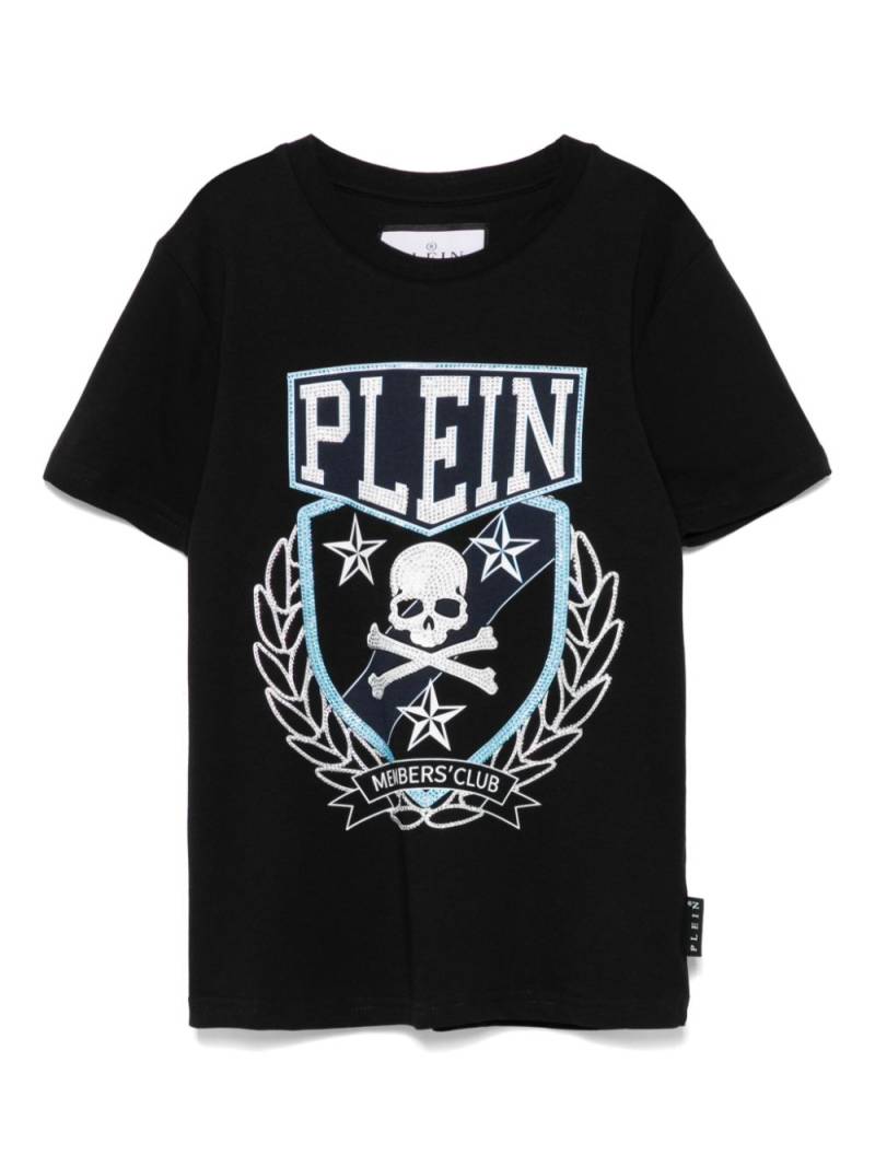 Philipp Plein Junior crew-neck T-shirt - Black von Philipp Plein Junior