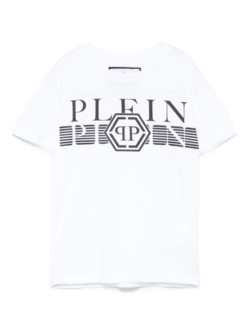 Philipp Plein Junior logo-print T-shirt - White von Philipp Plein Junior