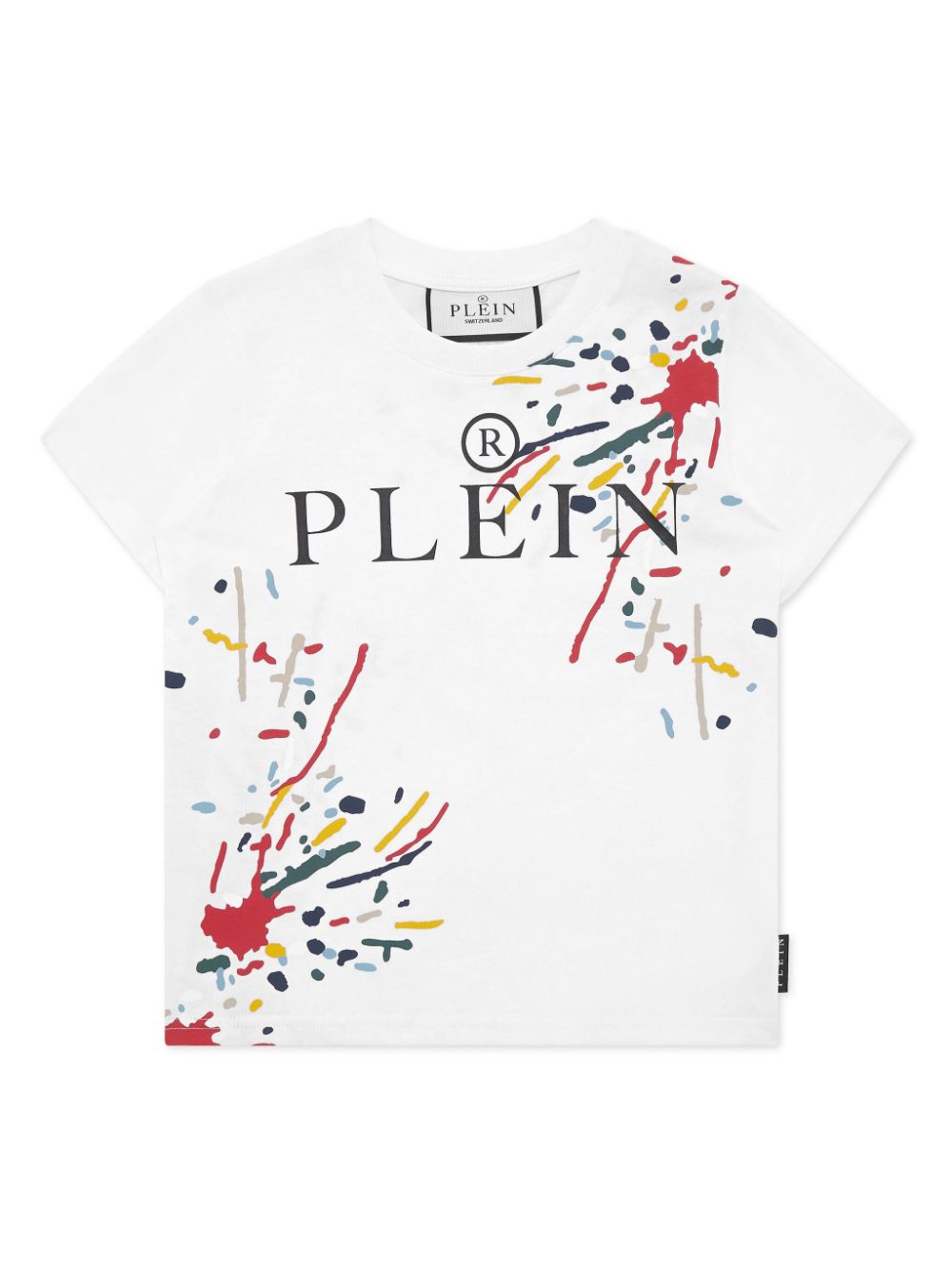 Philipp Plein Junior logo-print T-shirt - White von Philipp Plein Junior