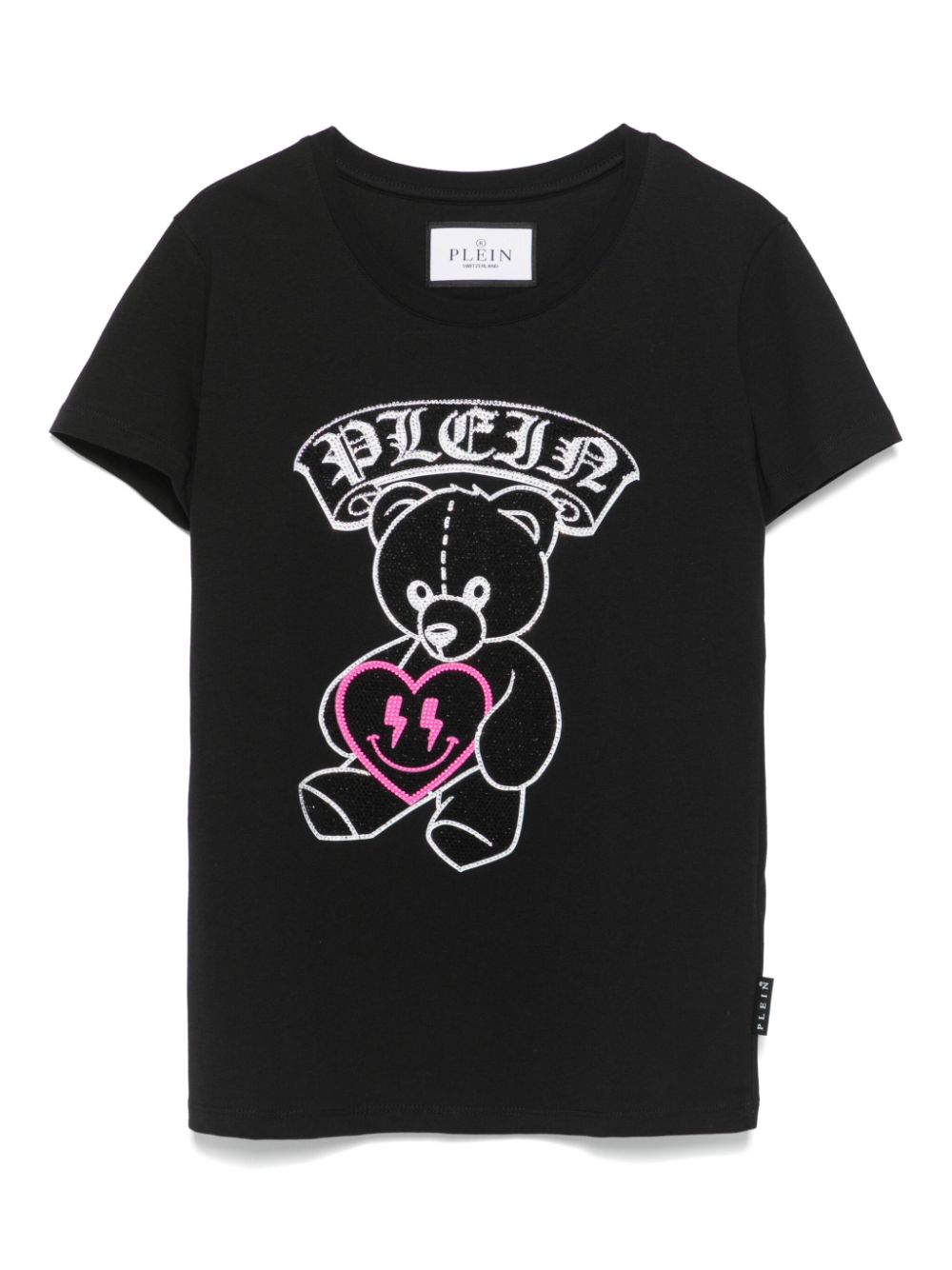 Philipp Plein Junior rhinestoned T-shirt - Black von Philipp Plein Junior