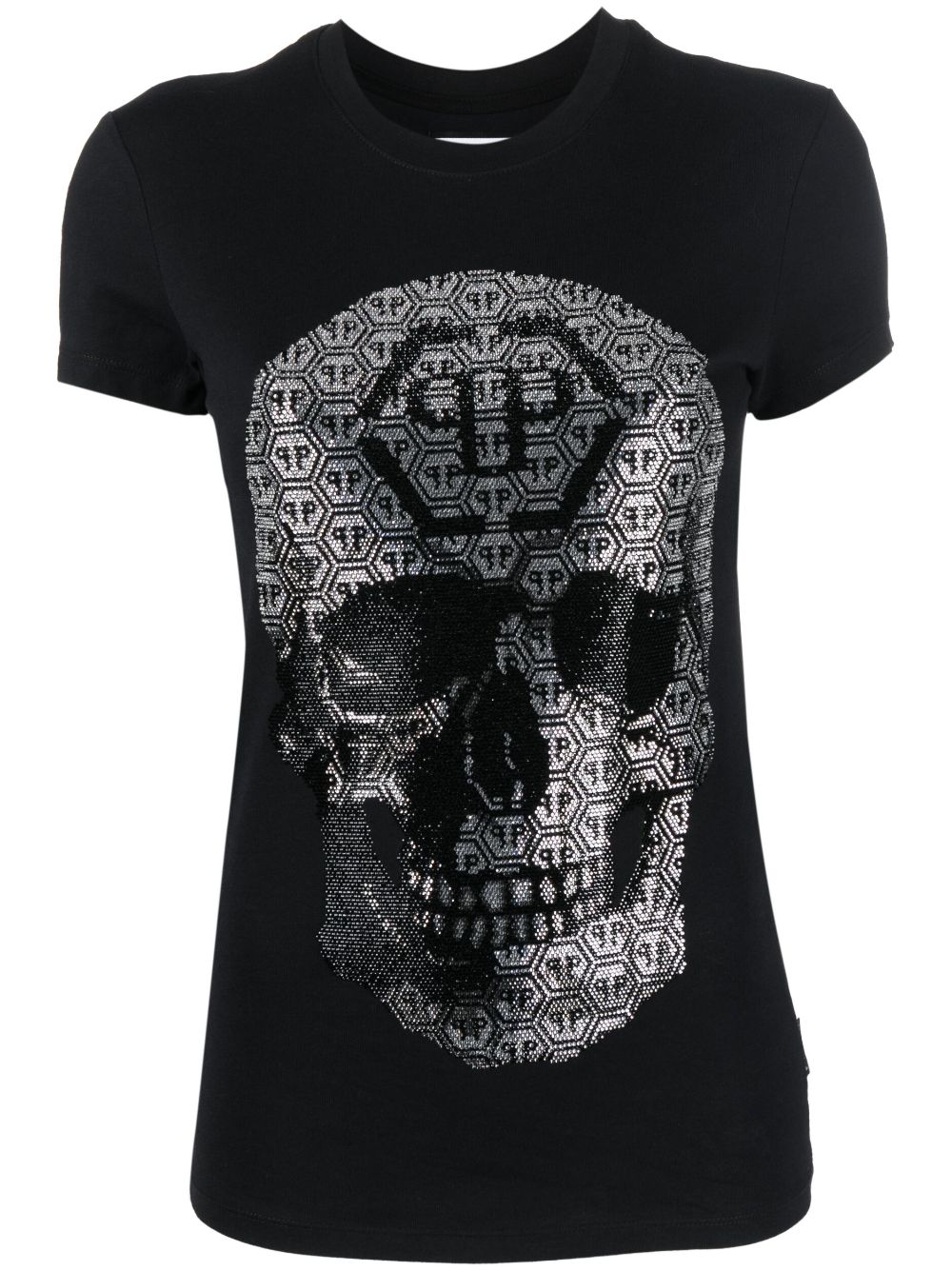 Philipp Plein 3D Skull round-neck T-shirt - Black von Philipp Plein