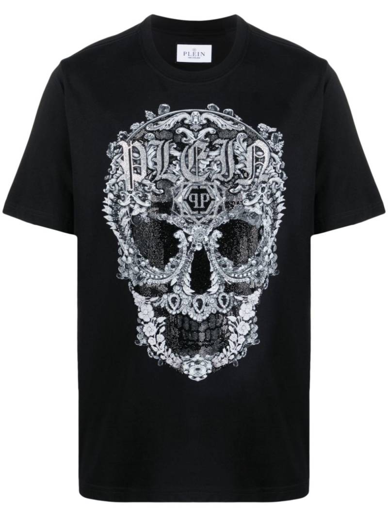 Philipp Plein Baroque Skull cotton T-shirt - Black von Philipp Plein