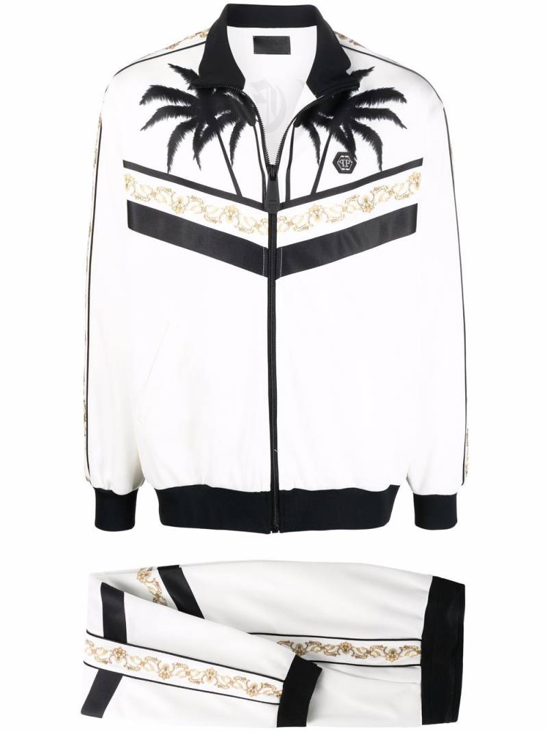 Philipp Plein Baroque-print tracksuit - White von Philipp Plein