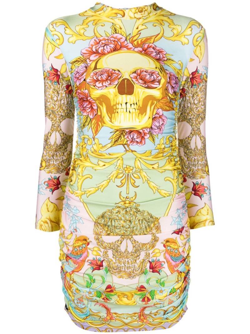 Philipp Plein Baroque printed minidress - Green von Philipp Plein