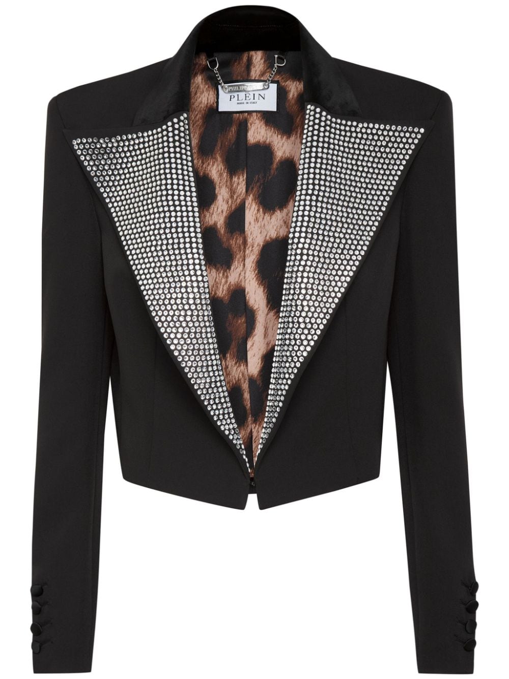 Philipp Plein Cady crystal-embellished blazer - Black von Philipp Plein