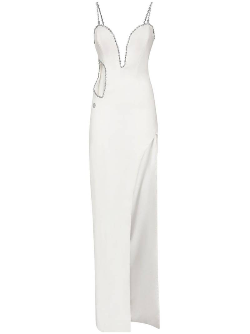 Philipp Plein Cady long dress - White von Philipp Plein