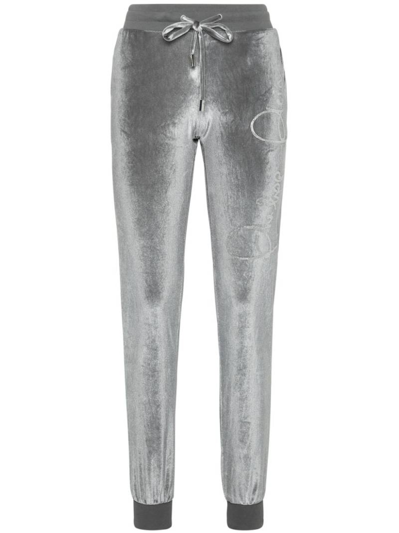 Philipp Plein Crystal Signature trousers - Grey von Philipp Plein