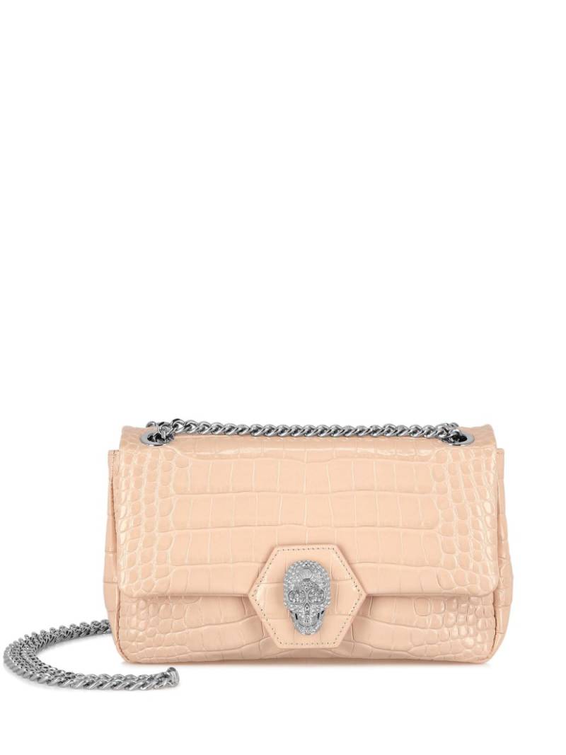 Philipp Plein Crystal Skull shoulder bag - Pink von Philipp Plein