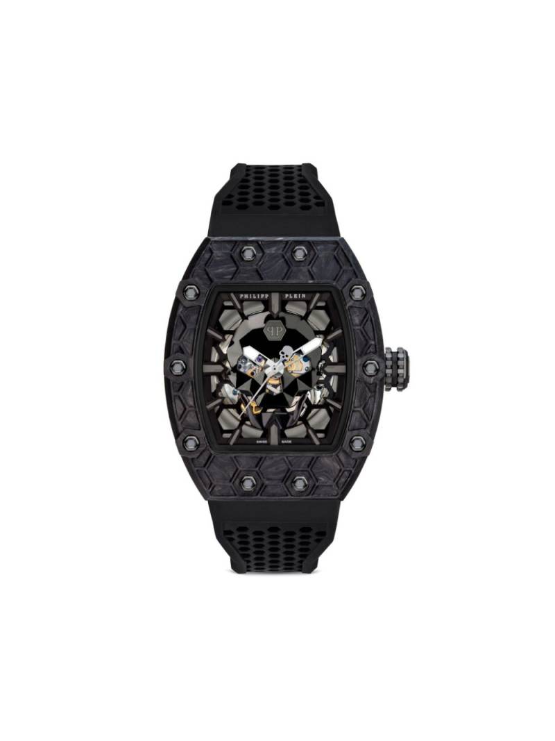 Philipp Plein Crytpo King Carbon Gladiator 55mm - Black von Philipp Plein