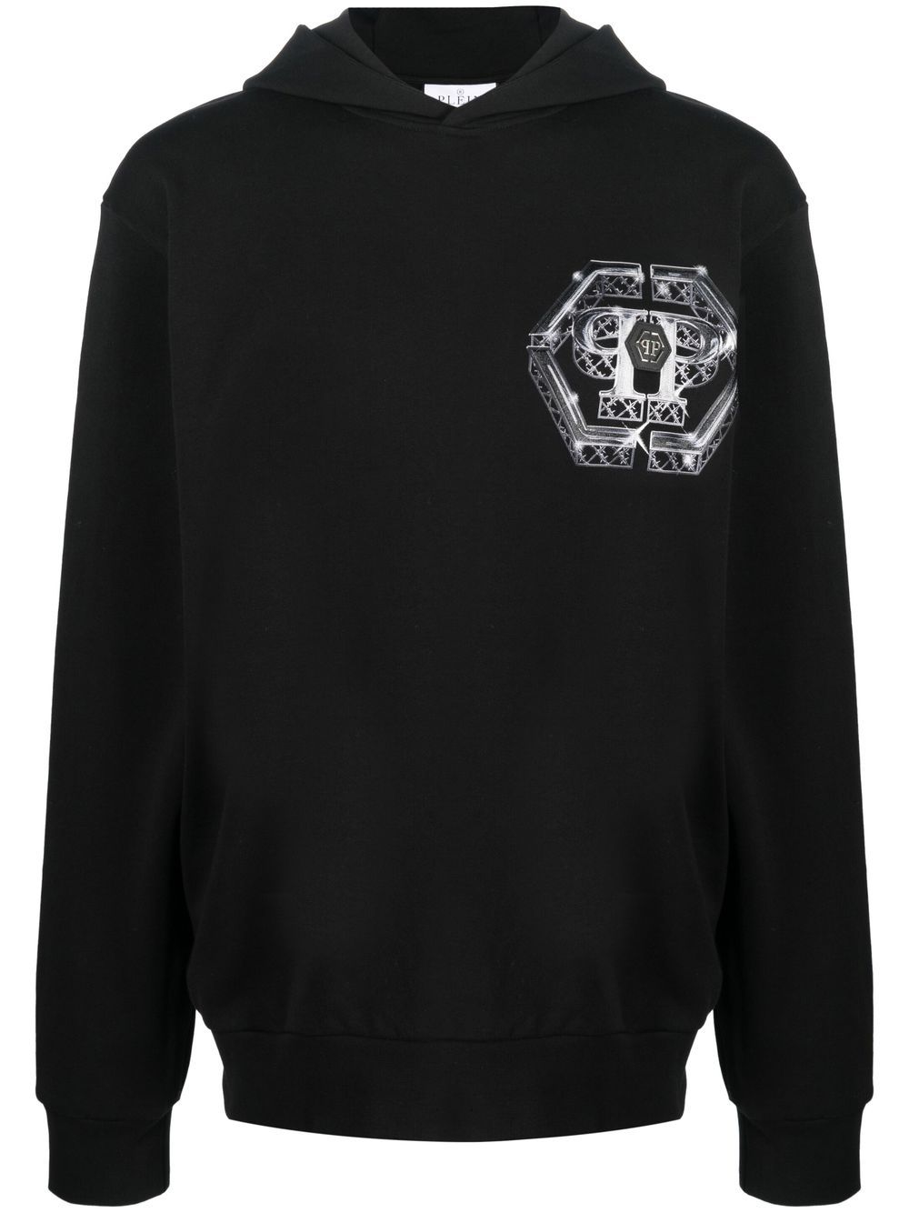 Philipp Plein Dark Romance logo-print hoodie - Black von Philipp Plein