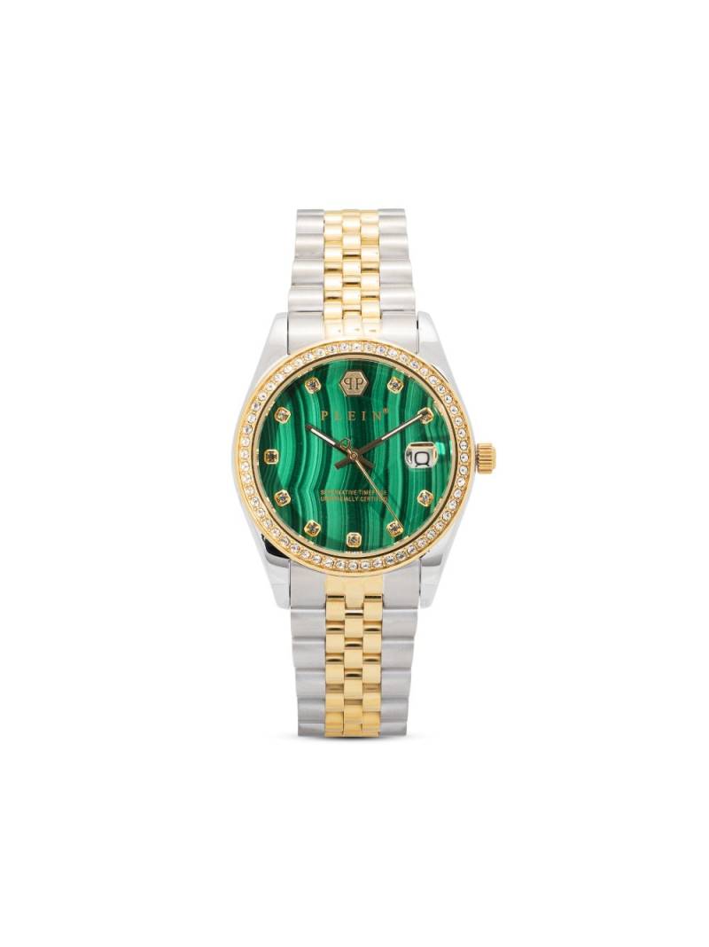 Philipp Plein Date Superlative 34mm - Green von Philipp Plein