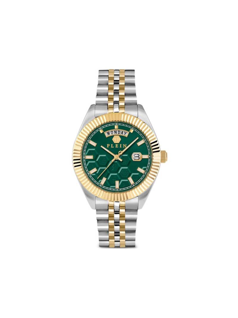 Philipp Plein Date Superlative Gent 42mm - Green von Philipp Plein