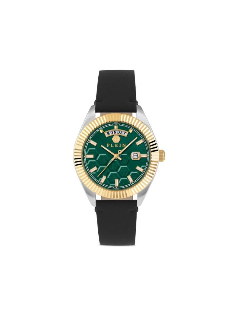 Philipp Plein Date Superlative Gent 42mm - Green von Philipp Plein