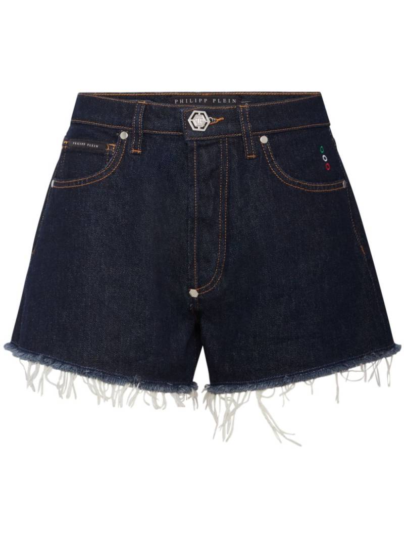 Philipp Plein Denim Hot pants shorts - Blue von Philipp Plein