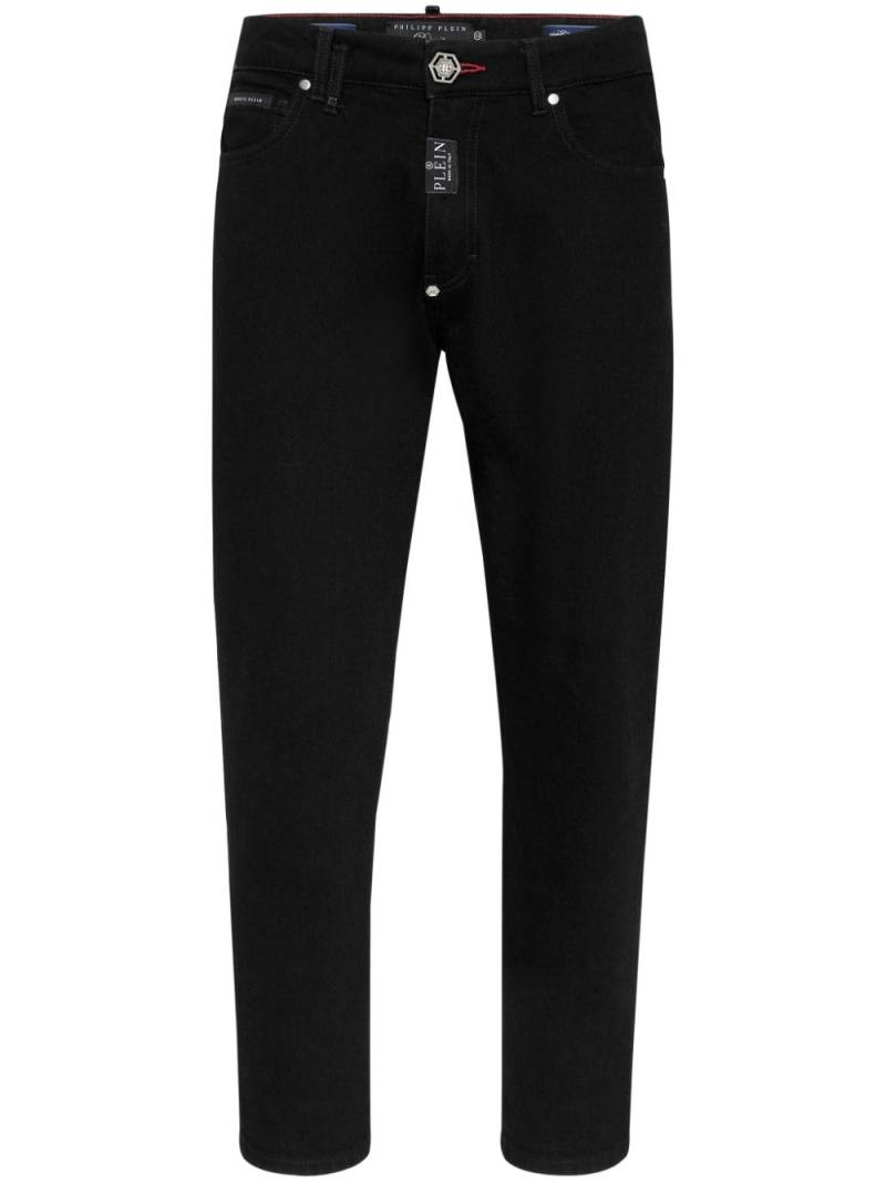 Philipp Plein Detroit low-rise straight-leg jeans - Black von Philipp Plein