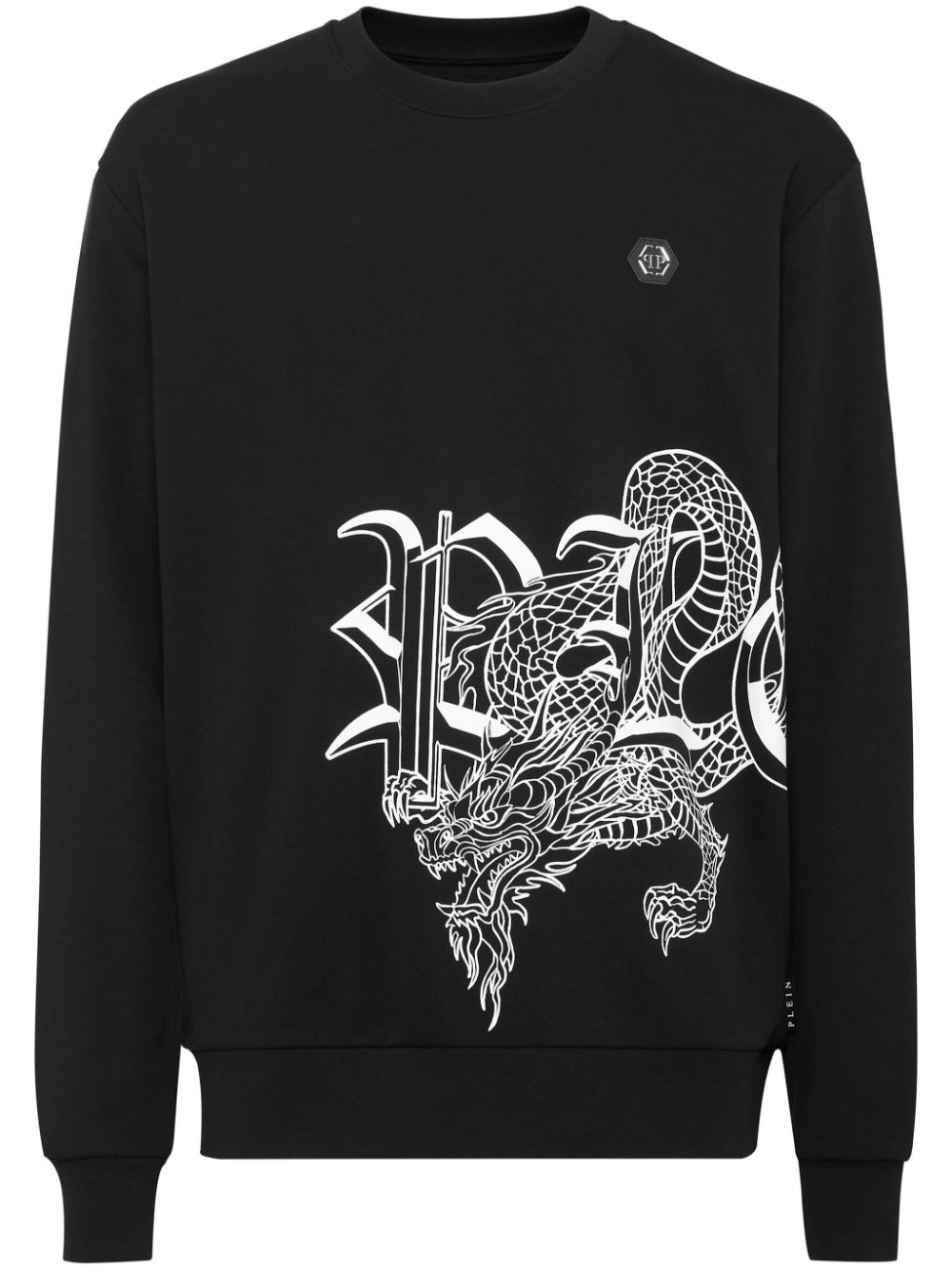 Philipp Plein Dragon sweatshirt - Black von Philipp Plein