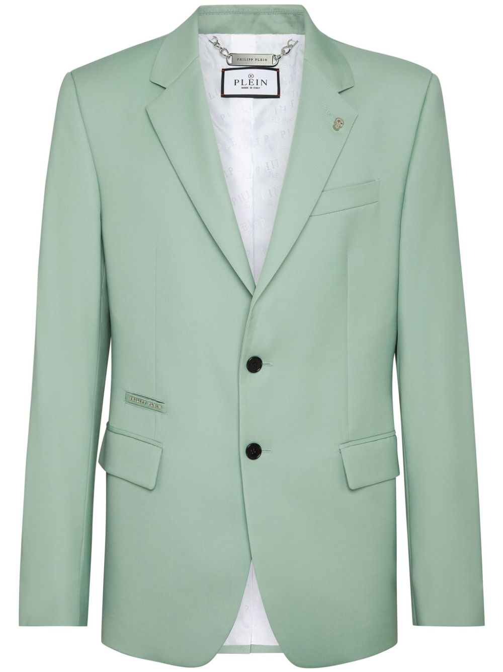 Philipp Plein Gigolò Fit virgin wool blazer - Green von Philipp Plein