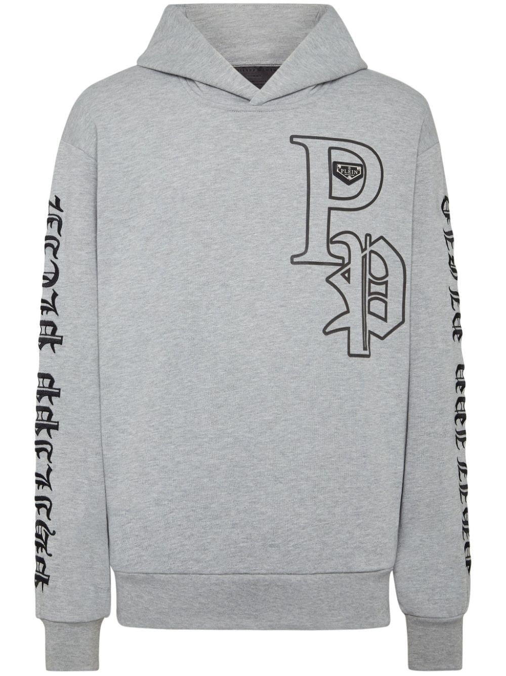 Philipp Plein Gothic Plein hoodie - Grey von Philipp Plein