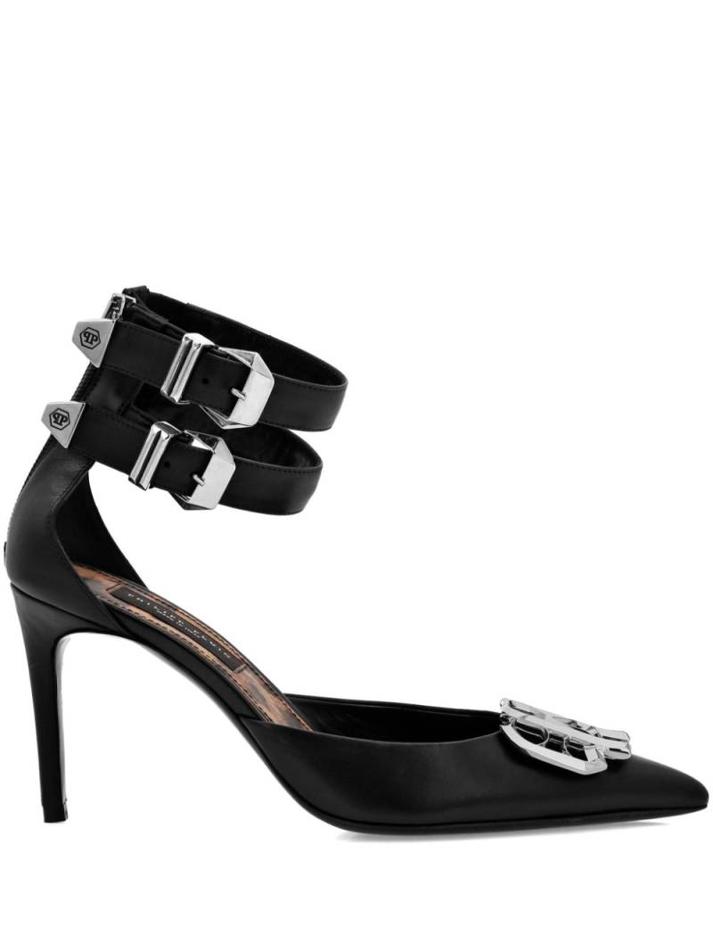 Philipp Plein Gothic mid-heel pumps - Black von Philipp Plein