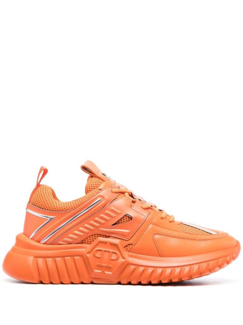 Philipp Plein Hexagon Runner low-top sneakers - Orange von Philipp Plein