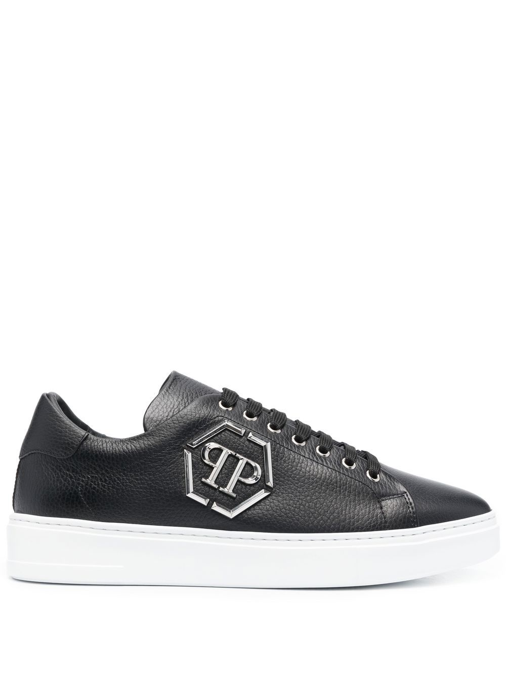 Philipp Plein Hexagon logo-embellished sneakers - Black von Philipp Plein