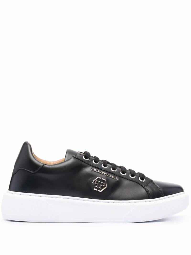 Philipp Plein Hexagon logo sneakers - Black von Philipp Plein