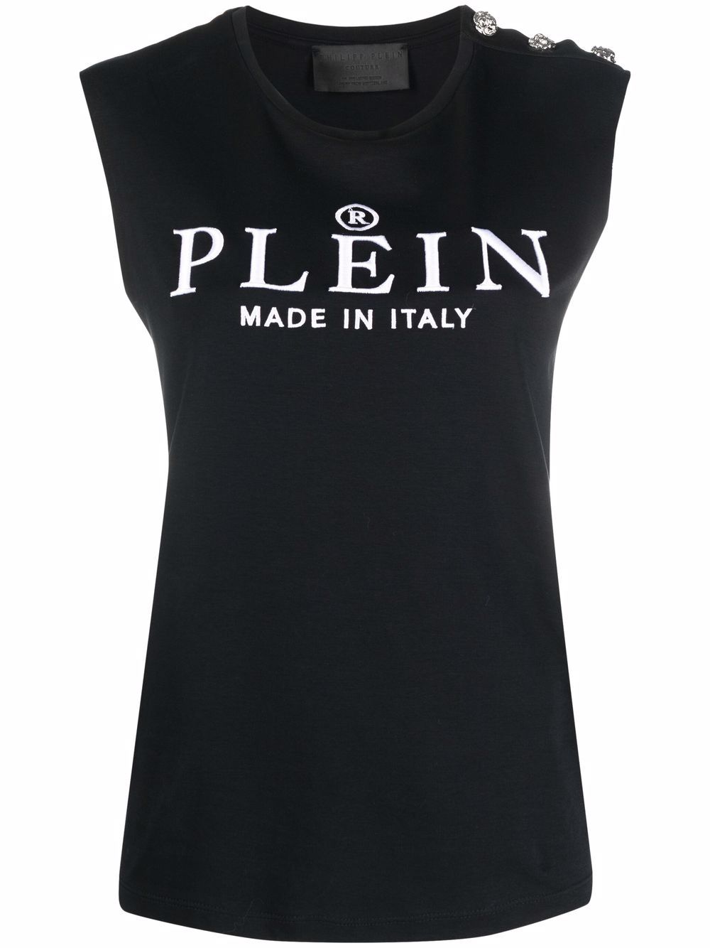 Philipp Plein Iconic Plein vest top - Black von Philipp Plein