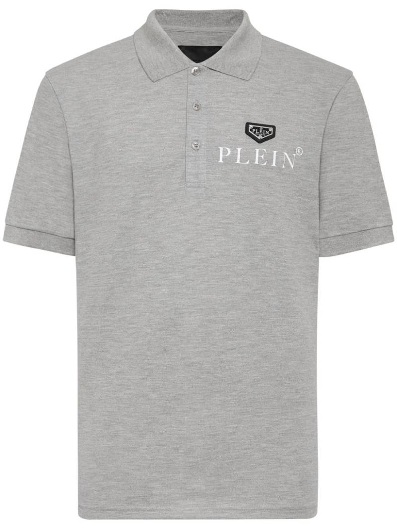 Philipp Plein Iconic polo shirt - Grey von Philipp Plein