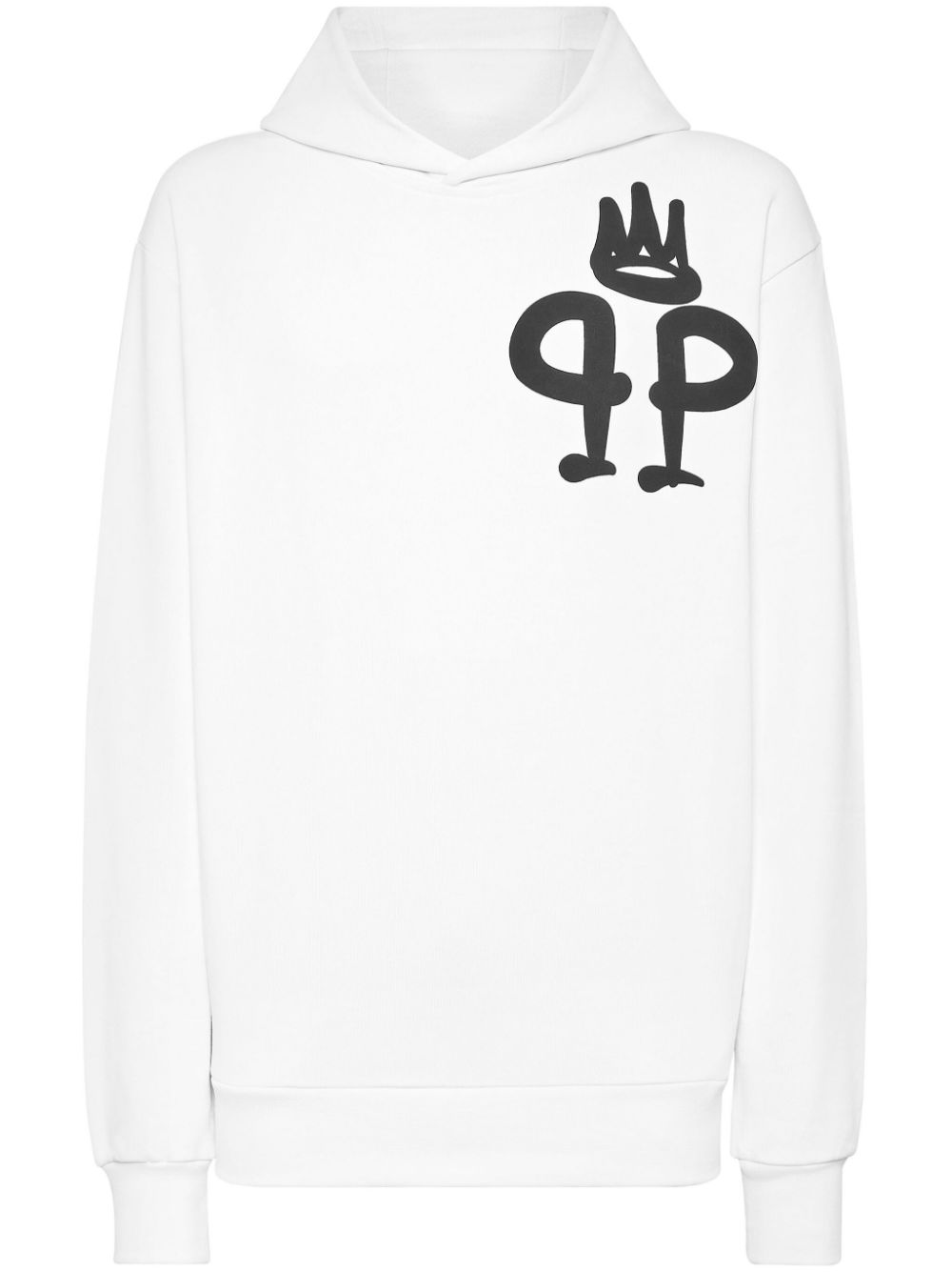 Philipp Plein King hoodie - White von Philipp Plein