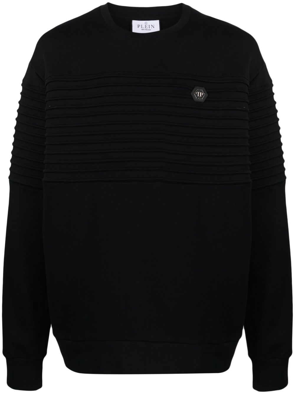 Philipp Plein LS Gothic Plein sweatshirt - Black von Philipp Plein