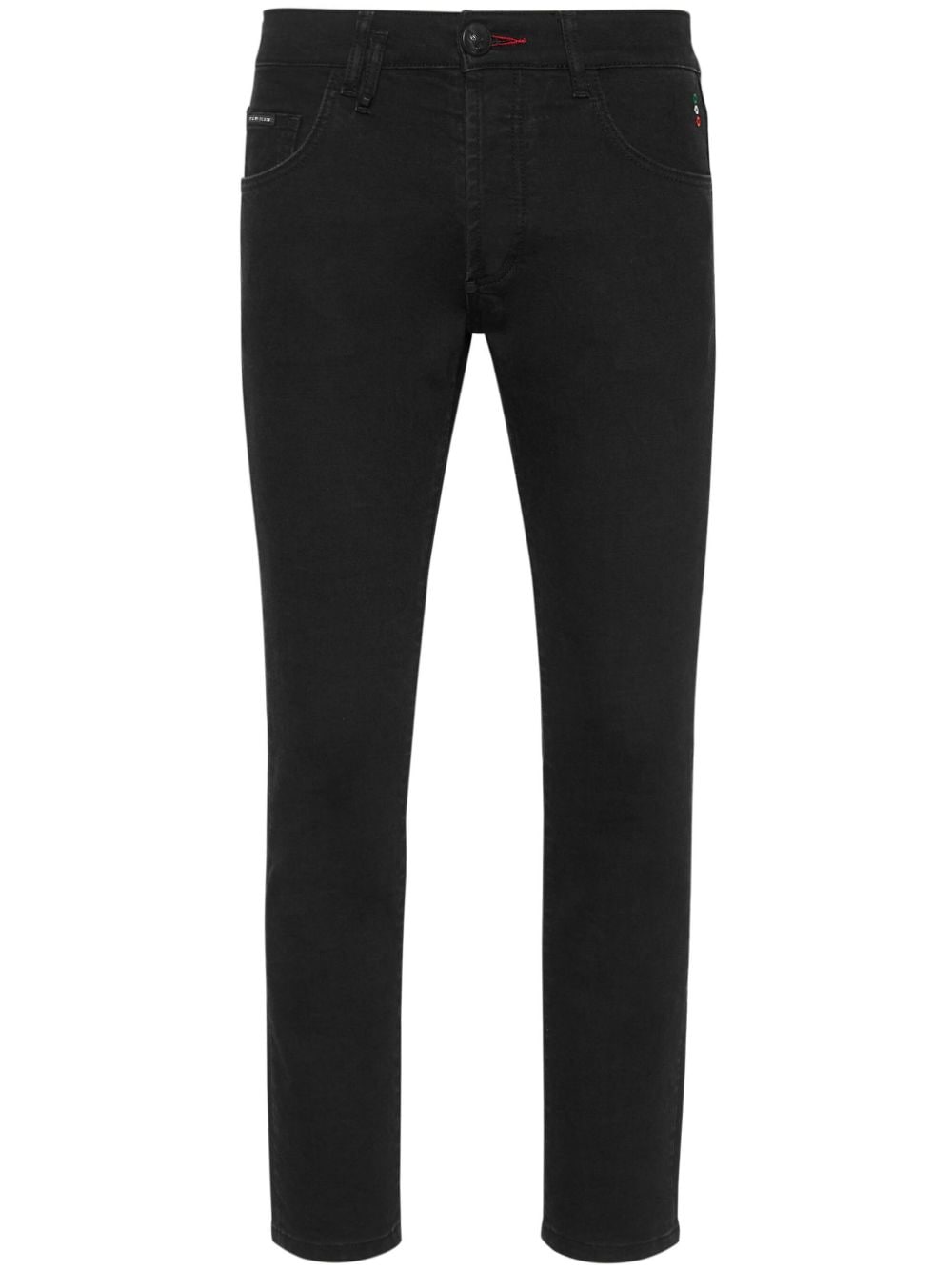 Philipp Plein Lion Circus low-rise skinny jeans - Black von Philipp Plein