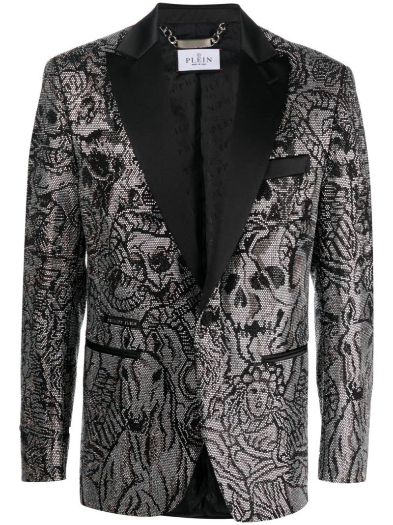 Philipp Plein Lord Fit Tattoo blazer - Black von Philipp Plein