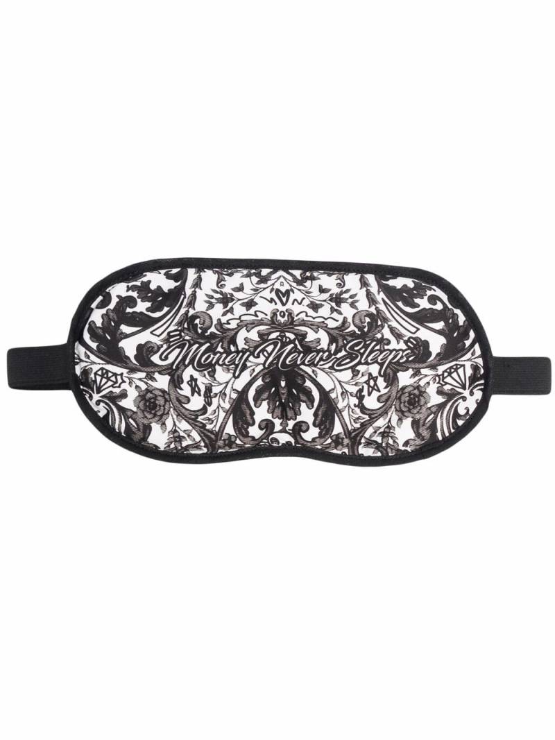 Philipp Plein New Baroque sleep mask - Black von Philipp Plein