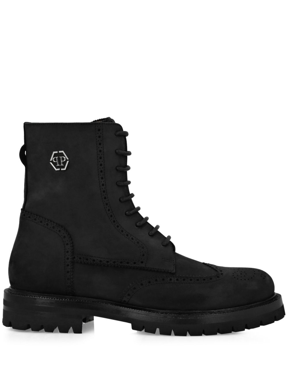 Philipp Plein Nubuck boots - Black von Philipp Plein