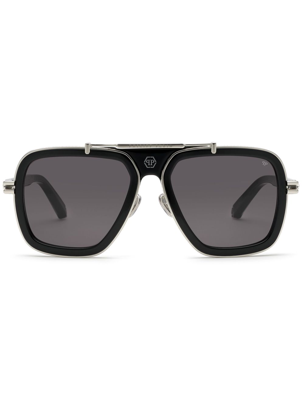 Philipp Plein Plein Icon oversize-frame sunglasses - Black von Philipp Plein