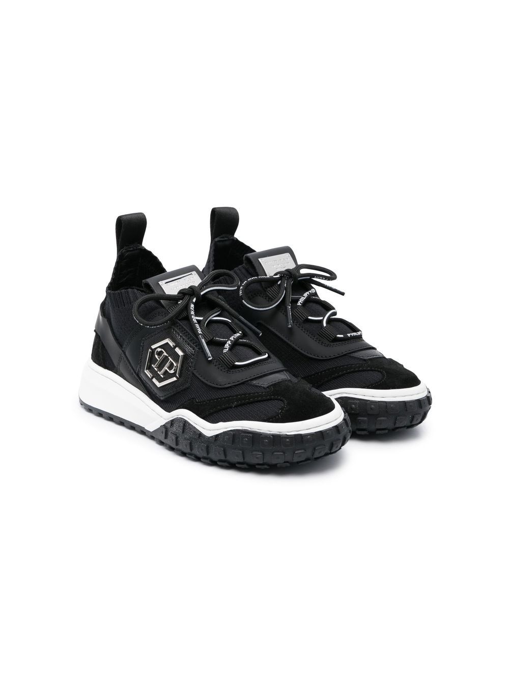 Philipp Plein Junior Predator low-top sneakers - Black von Philipp Plein Junior