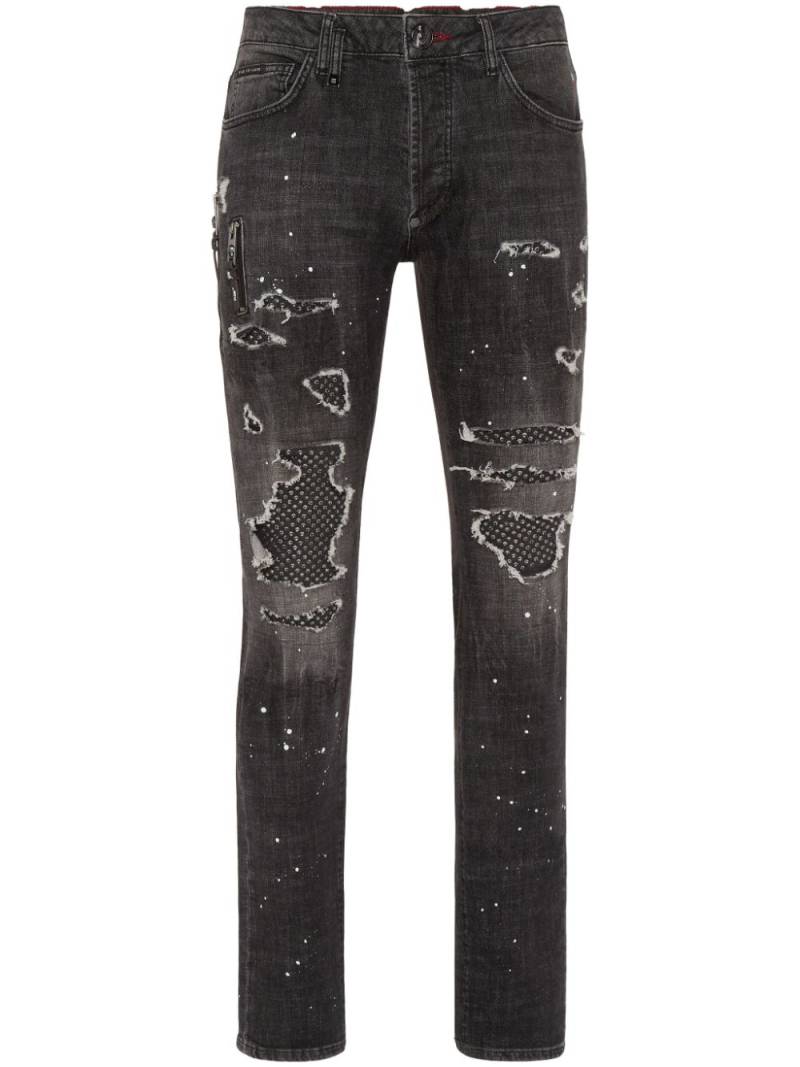 Philipp Plein Rock Star jeans - Grey von Philipp Plein