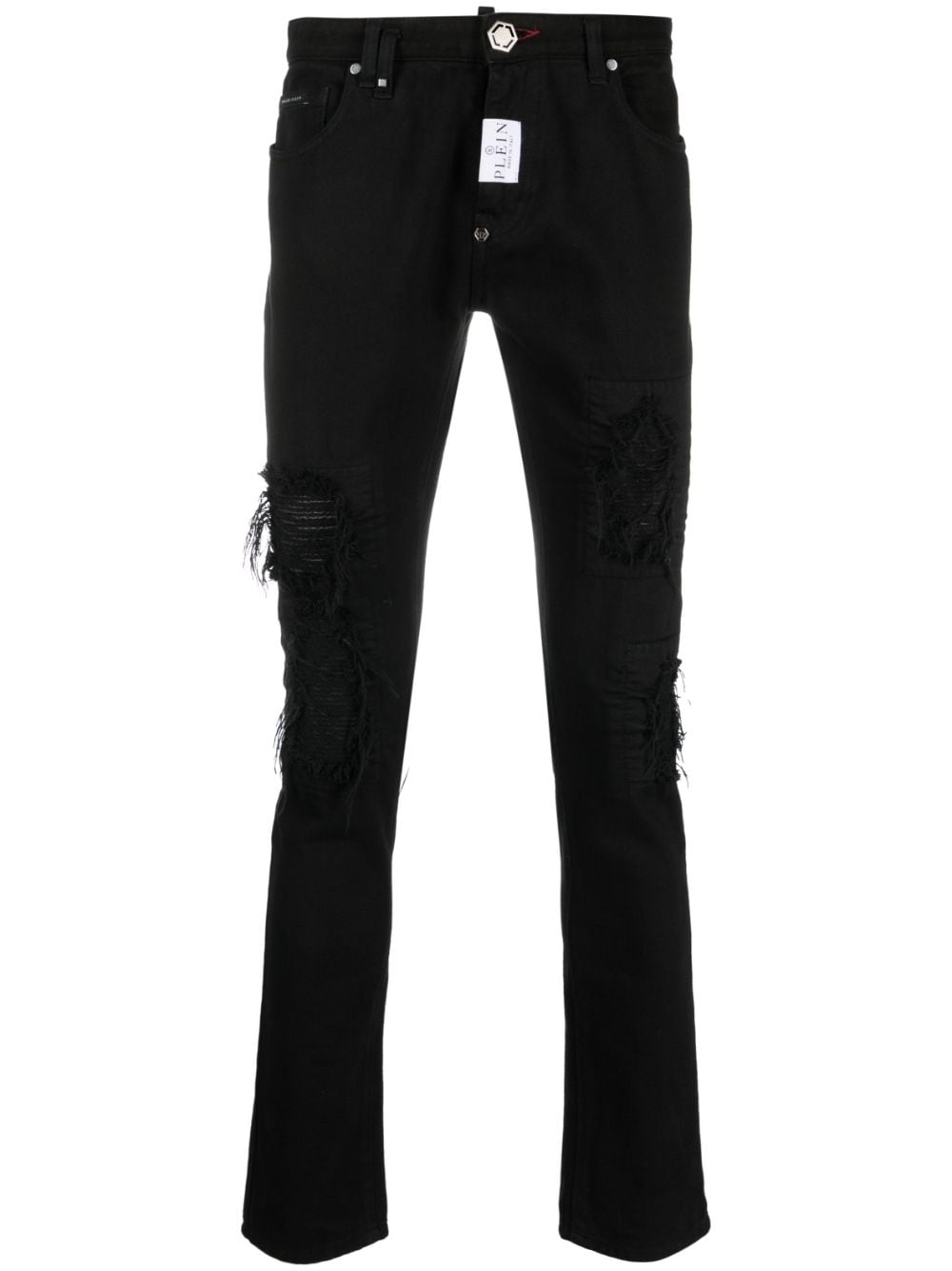 Philipp Plein Rock Star slim-cut jeans - Black von Philipp Plein