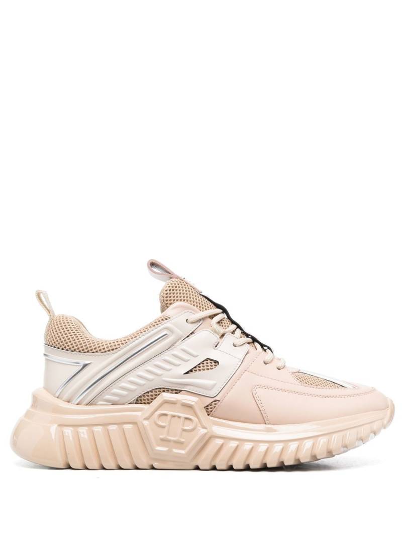 Philipp Plein Runner lace-up sneakers - Neutrals von Philipp Plein