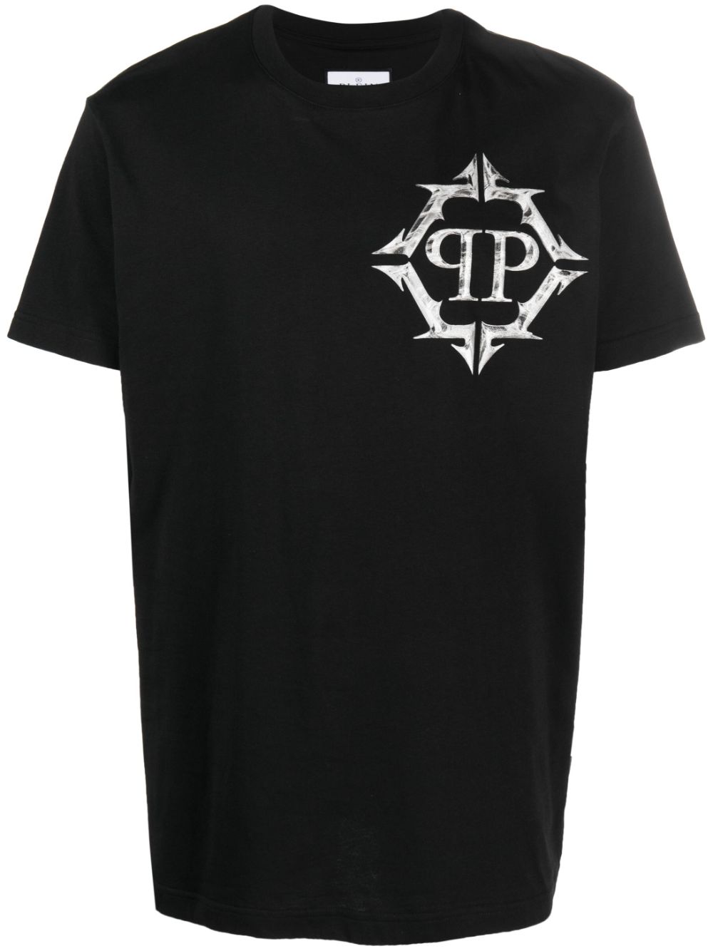 Philipp Plein SS Chrome round-neck T-shirt - Black von Philipp Plein