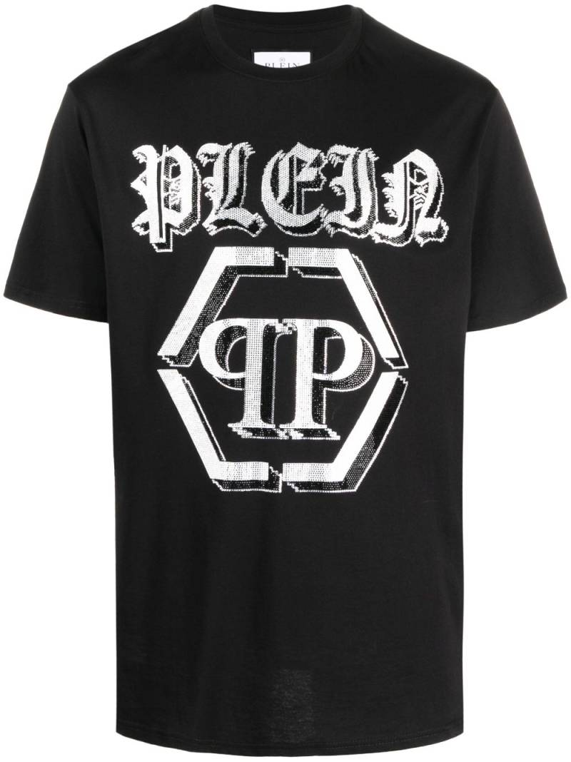 Philipp Plein SS Chrome round-neck T-shirt - Black von Philipp Plein