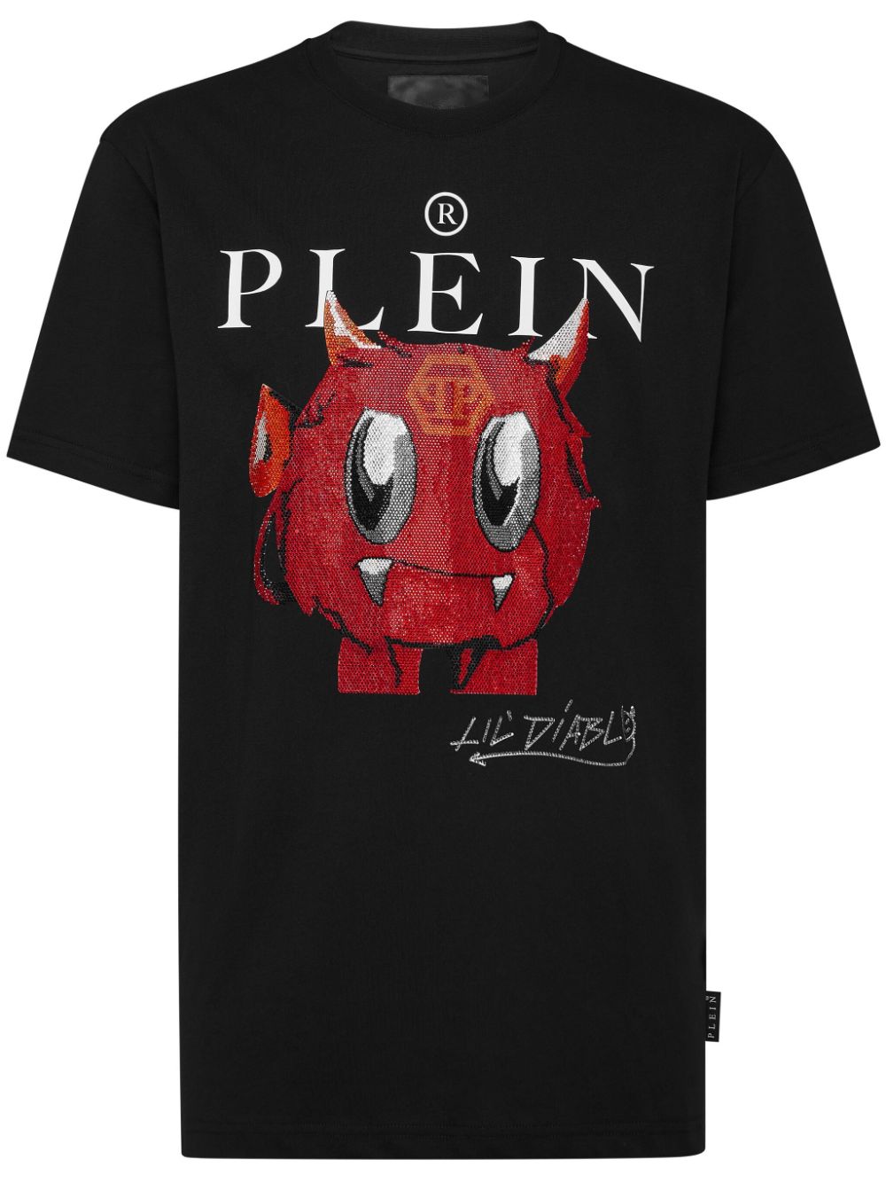 Philipp Plein SS Crystal Monster T-shirt - Black von Philipp Plein