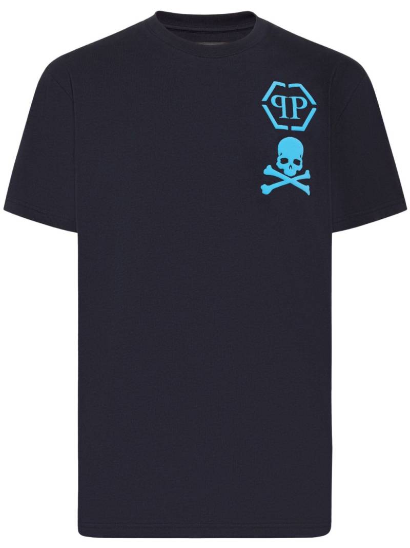 Philipp Plein SS Skull&Bones T-shirt - Blue von Philipp Plein