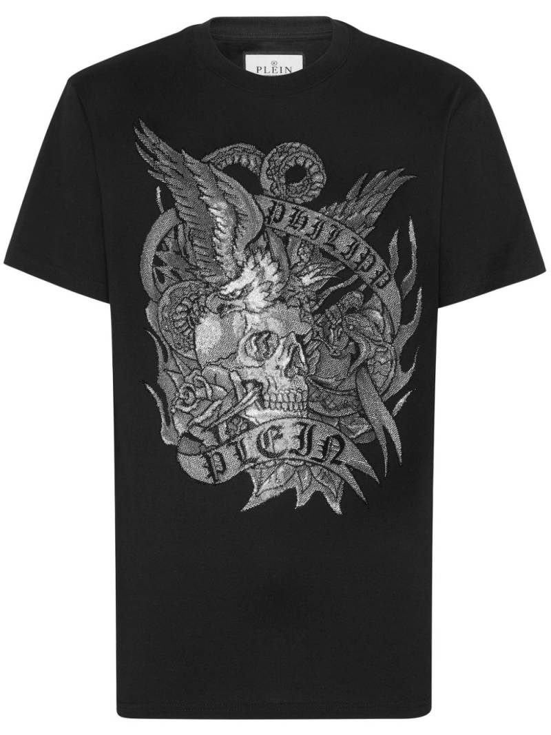 Philipp Plein SS Tattoo print t-shirt - Black von Philipp Plein