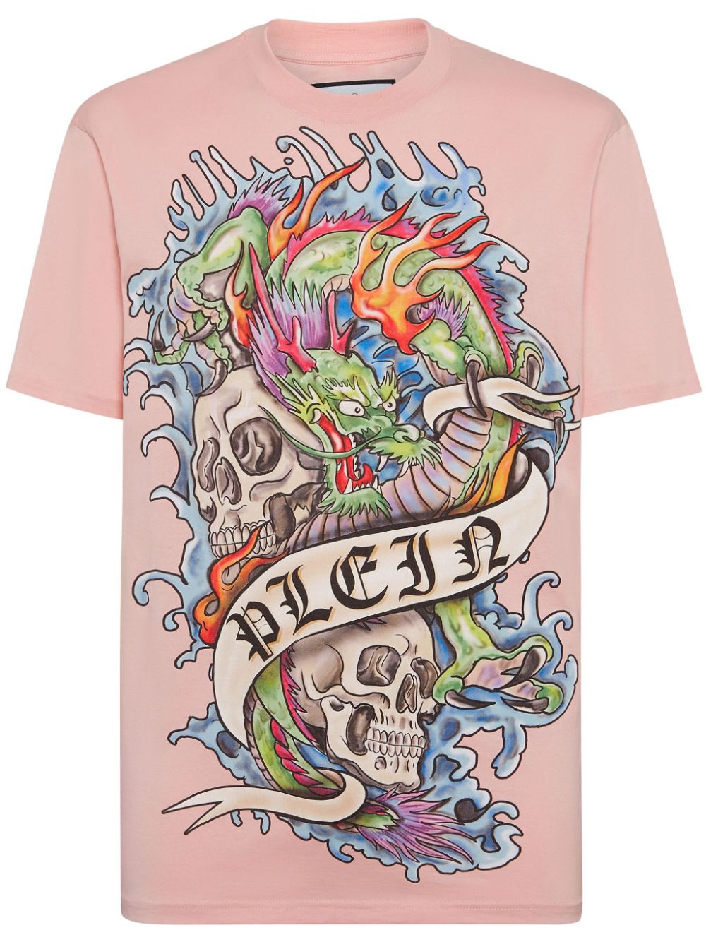 Philipp Plein SS Tattoo round neck t-shirt - Pink von Philipp Plein