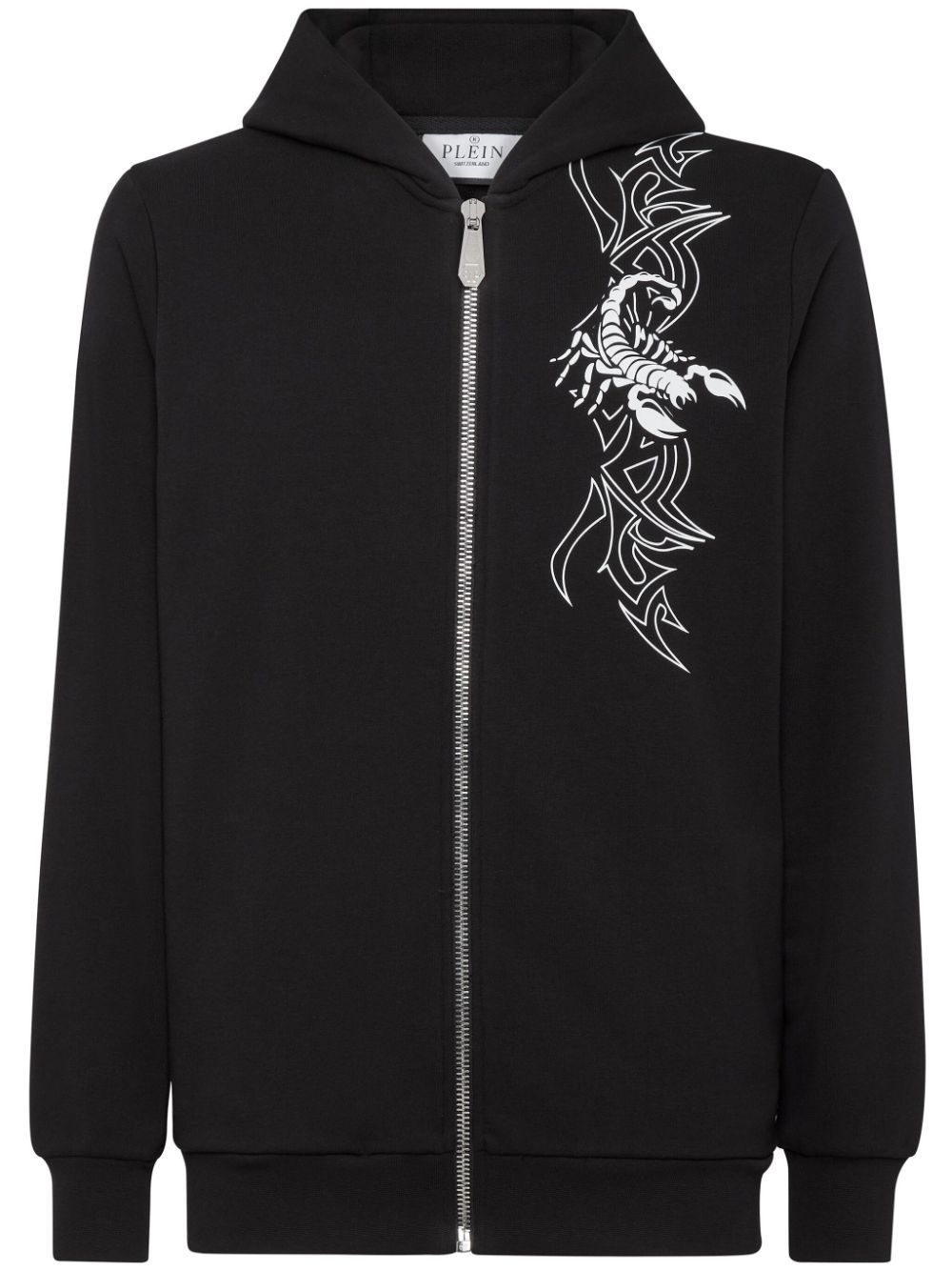 Philipp Plein Scorpion zip-up hoodie - Black von Philipp Plein