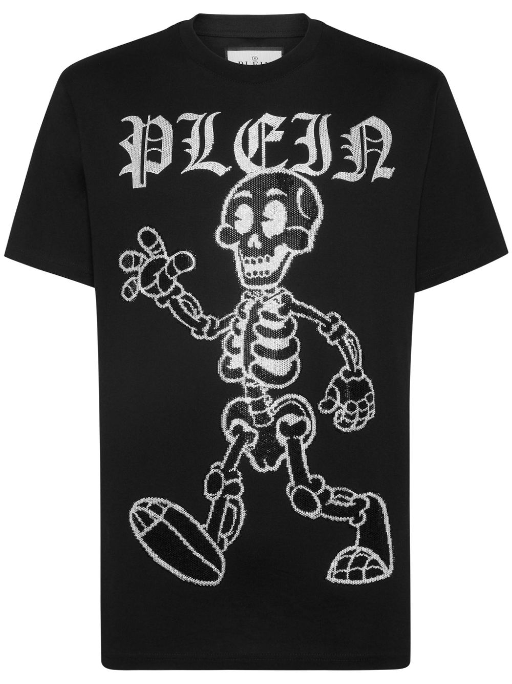 Philipp Plein Skeleton studded T-shirt - Black von Philipp Plein