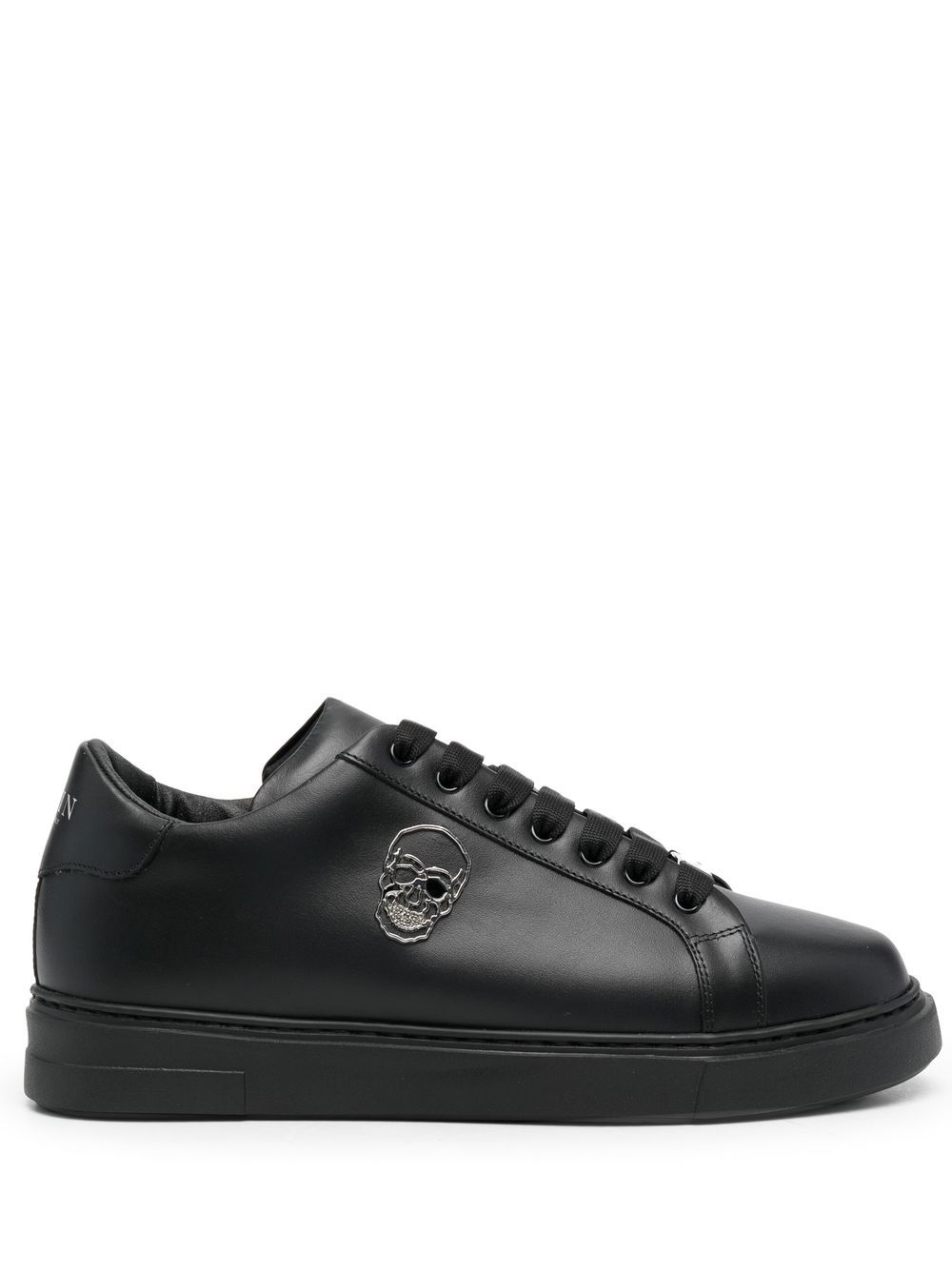 Philipp Plein Skull-plaque low-top sneakers - Black von Philipp Plein