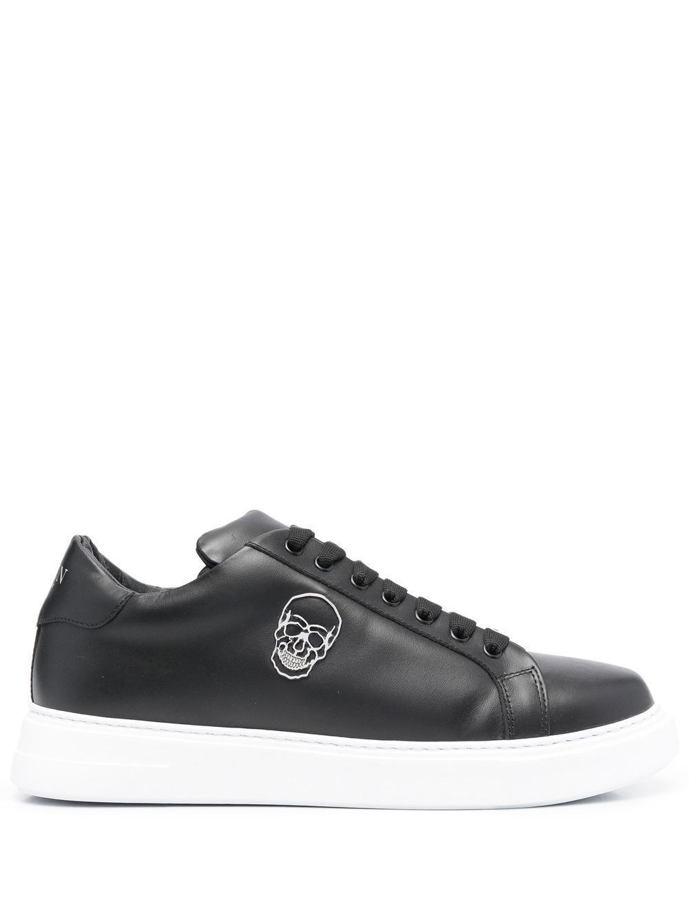 Philipp Plein Skull-plaque low-top sneakers - Black von Philipp Plein