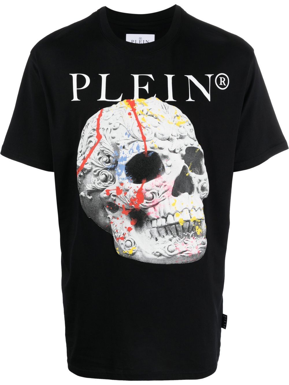 Philipp Plein Skull-print cotton T-shirt - Black von Philipp Plein